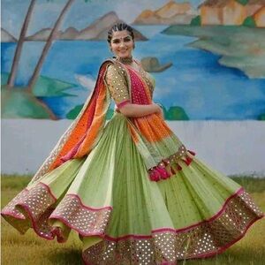 Vibrant Multicolor chanya choli